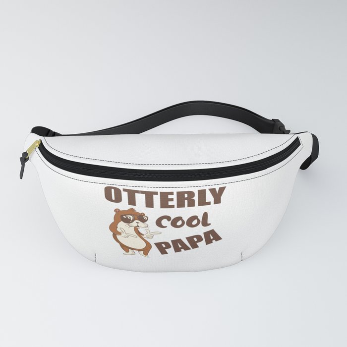 Otterly Cool Papa Funny Fathers Day Gift Fanny Pack