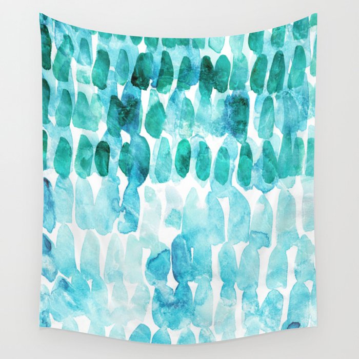 Abstract Ocean Dreams Wall Tapestry