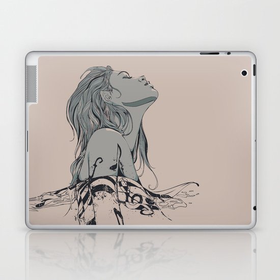 Floating in The Rhythm Laptop & iPad Skin