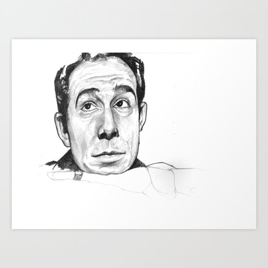 Ugo Tognazzi Tribute Art Print
