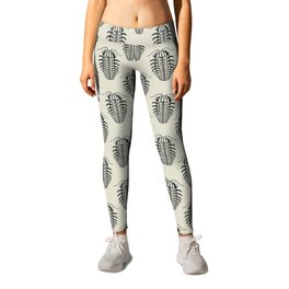 Biomechanical Trilobite Leggings | Coalbox, Ink, Gears, Pattern, Linoprint, Repeating, Graphicdesign, Trilobite, Stamp, Black And White 