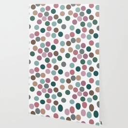 Soft Polka Dots Wallpaper