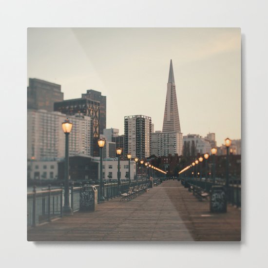 Transamerica Pyramid Metal Print