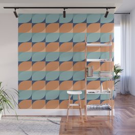 Abstract Patterned Shapes XII Wall Mural