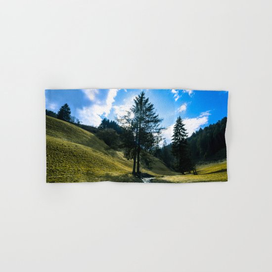Fields of Green Hand & Bath Towel
