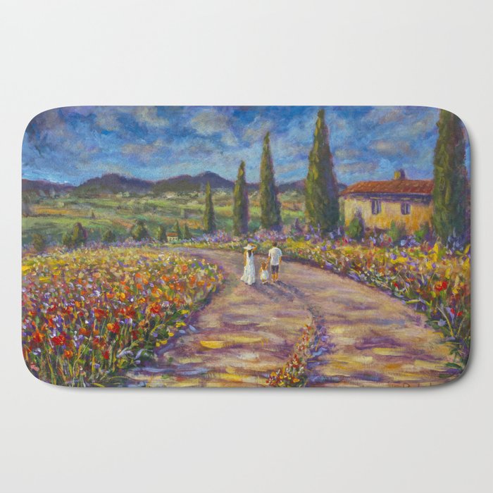 Tuscany Painting On Canvas 37 8 Landscape Painting Italy Country
