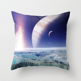 gAlaxY PLANET : Out of This World Throw Pillow