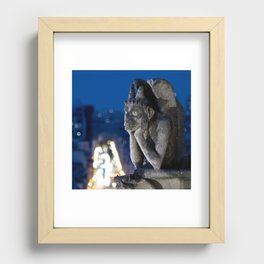 Stony Contemplation Recessed Framed Print