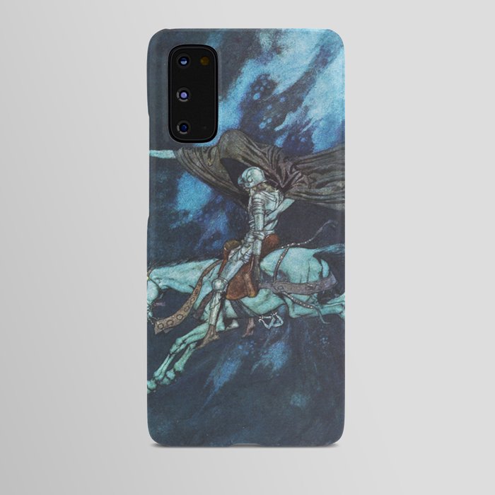 The knight and the reaper Eldorado - Edmund Dulac Android Case