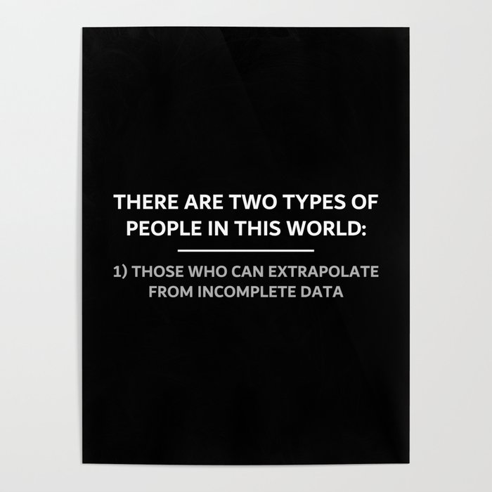 Two types of people Poster