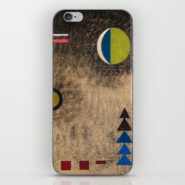 In Casual Black, 1927 by Wassily Kandinsky iPhone Skin