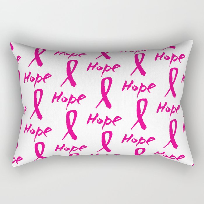 Vector Watercolor Pink Ribbon Breast Cancer Awareness Symbol