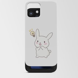 Snuffles the bunny - Lightbulb iPhone Card Case