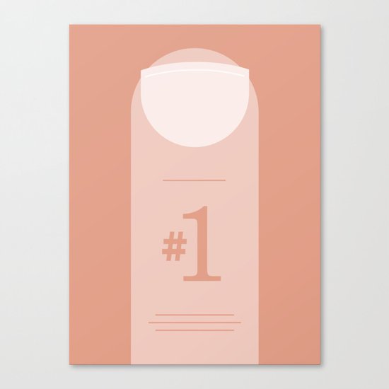 Number 1. Canvas Print