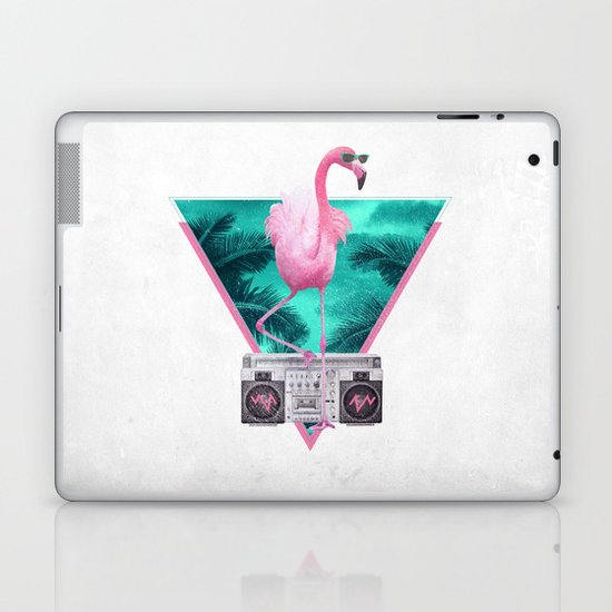 Miami Flamingo Laptop & iPad Skin