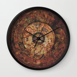 Sao Feng Replica Map Pirates of the Caribbean Wall Clock