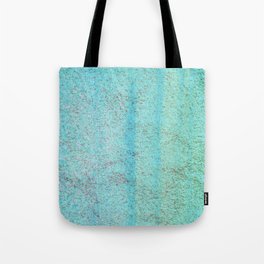 blue mint terry chenille Tote Bag