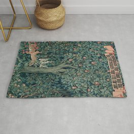 William Morris Greenery Tapestry Part 1 Area & Throw Rug