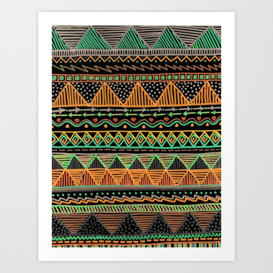 Ocean T Rustica Art Print