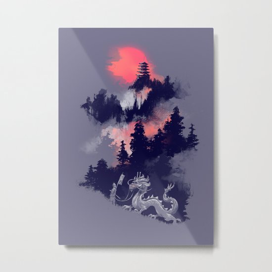Samurai's life Metal Print
