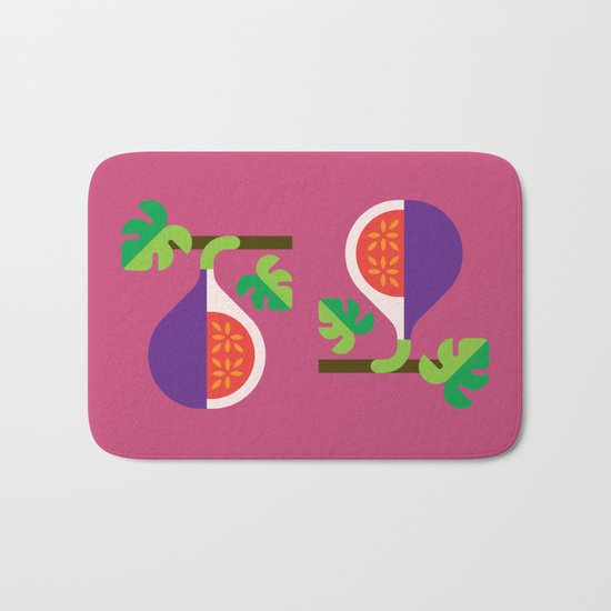Fruit: Fig Bath Mat