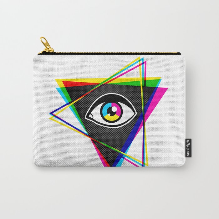 Pyramid with eye Carry-All Pouch