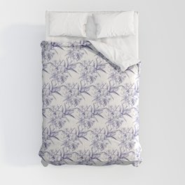 Lilium Speciosum (white) Comforters