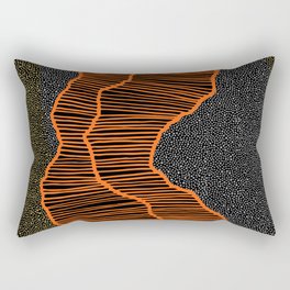 Authentic Aboriginal Art - Rectangular Pillow