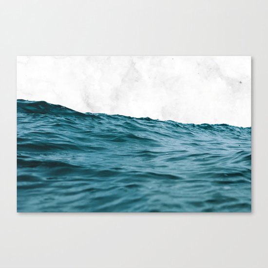 Ocean + Marble #society6 #decor #buyart Canvas Print