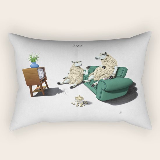 Sheep Rectangular Pillow