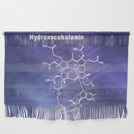 Hydroxocobalamin vitamin B12, Structural chemical formula Wall Hanging