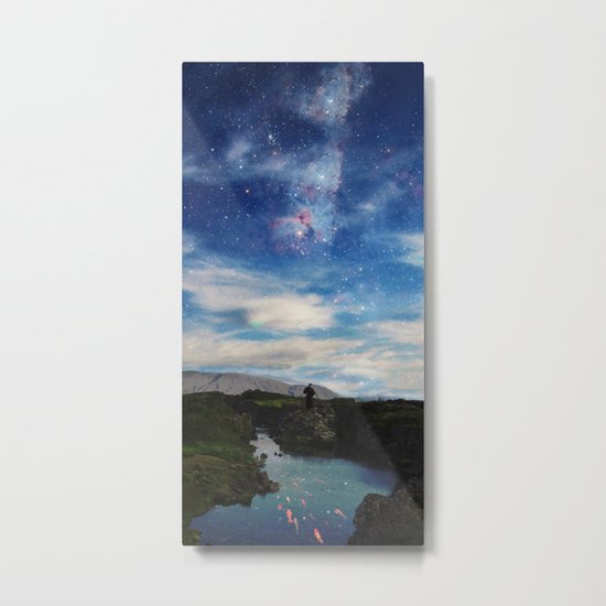 Samurai's dream of love Metal Print