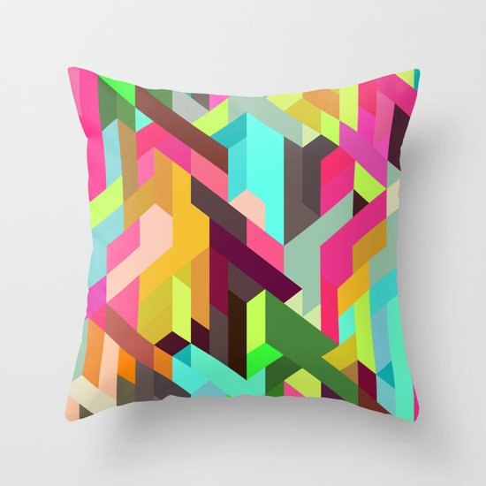 City 04. Throw Pillow