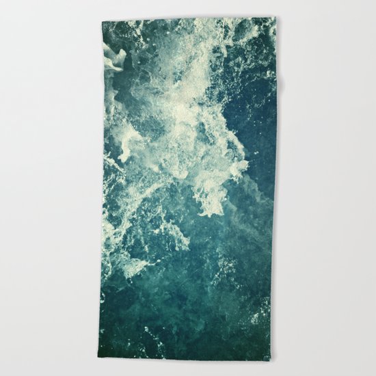 Water III Beach Towel