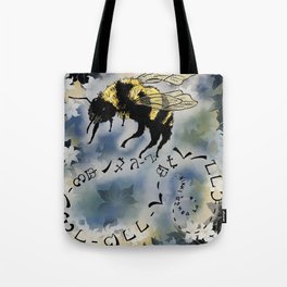 I Watch the Bees Tote Bag