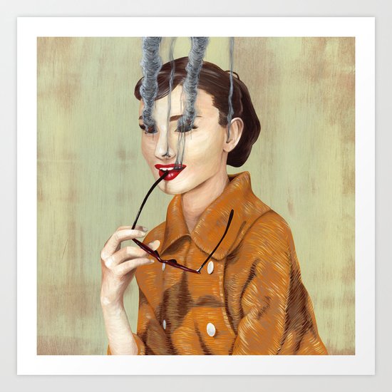 Audrey Hepburn Art Print