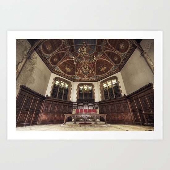 The penitent man Art Print