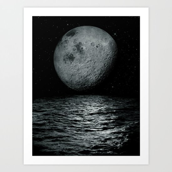 artificial satellite Art Print