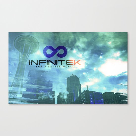 Space Needle - Infinitek Headquarters Seattle Canvas Print