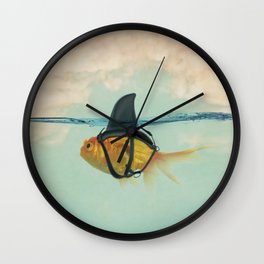 Brilliant Disguise (RM) Wall Clock | Alwaysbeyourself, Humour, Fish, Clouds, Alwaysbeyou, Beyourself, Sea, Goldfish, Cloud, Sky 