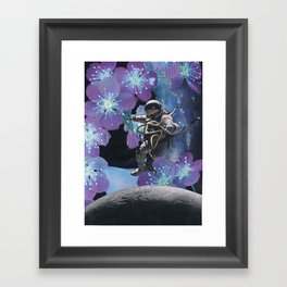 Space Walk Framed Art Print