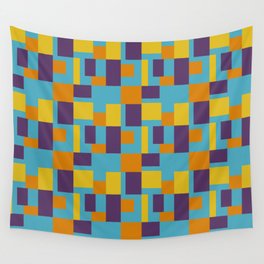 Googie Pixels Wall Tapestry