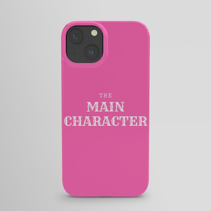 The Main Character Barbie Pink iPhone Case