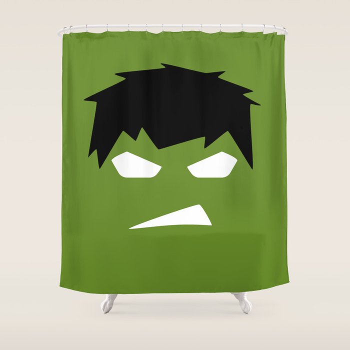 The Hulk Superhero Shower Curtain By Motadacruz Society6