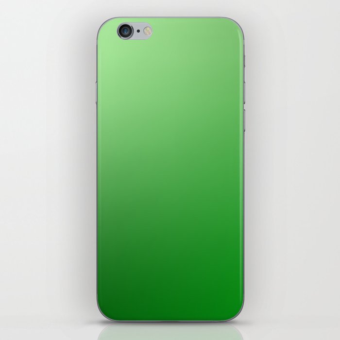 13 Green Gradient Background 220713 Valourine Digital Design iPhone Skin
