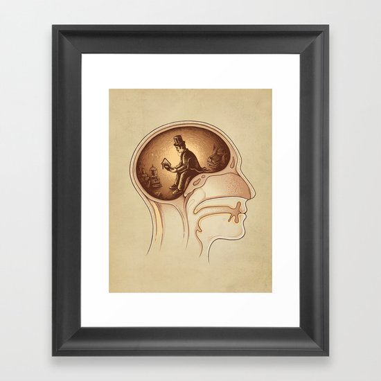 Mind Reader Framed Art Print