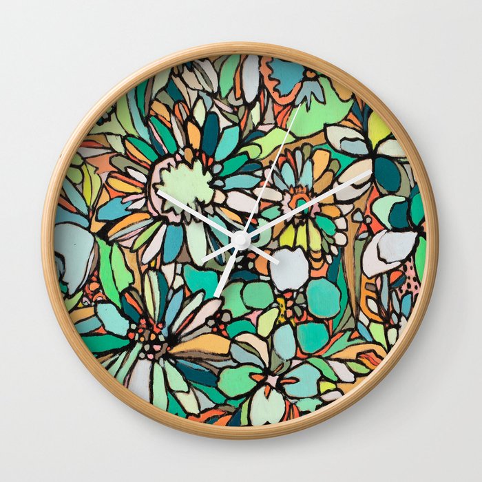 coralnturq Wall Clock