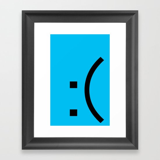 :( Framed Art Print