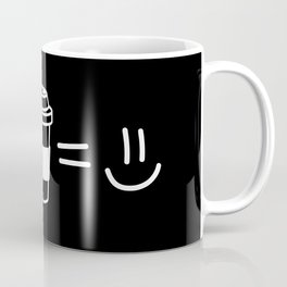 Sad Face Plus Coffee Equals Happy Face Mug