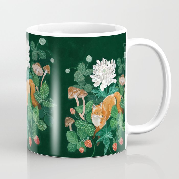 Strawberry Fox Coffee Mug